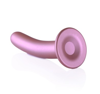 Smooth Silicone G-Spot Dildo - 7'' / 17 cm