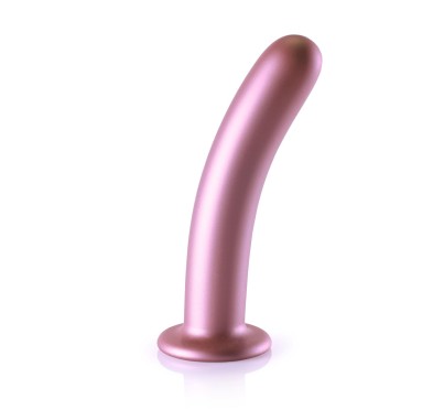 Smooth Silicone G-Spot Dildo - 7'' / 17 cm