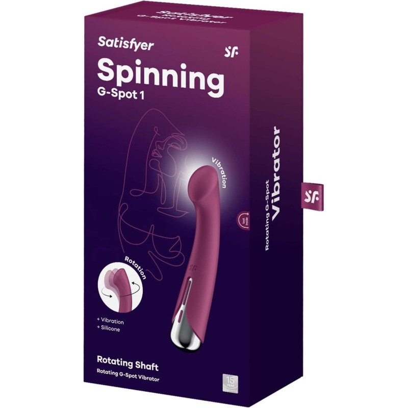 Satisfyer Spinning G-Spot 1 Red