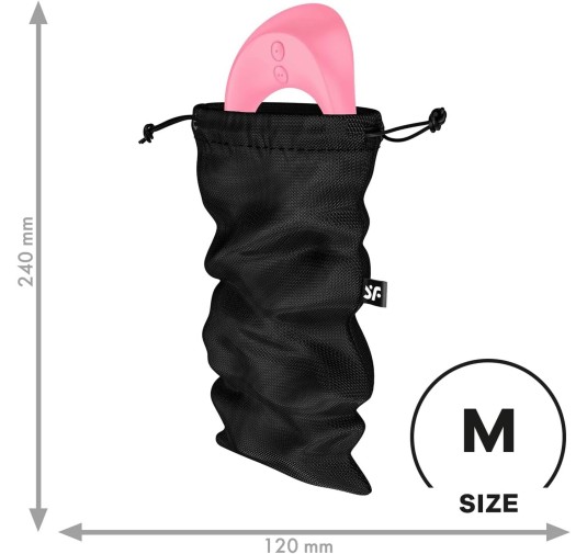 Satisfyer Treasure Bag M Black