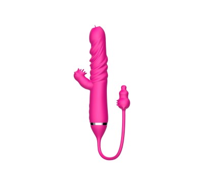 Tongue licking Triple Stimulation Thrusting Vibrator