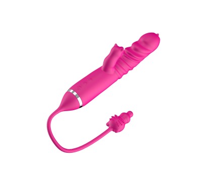 Tongue licking Triple Stimulation Thrusting Vibrator