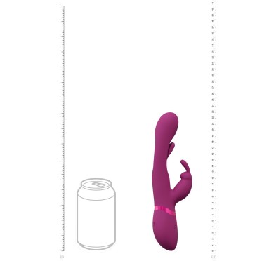 Mika - Triple Rabbit with G-Spot Flapping - Pink