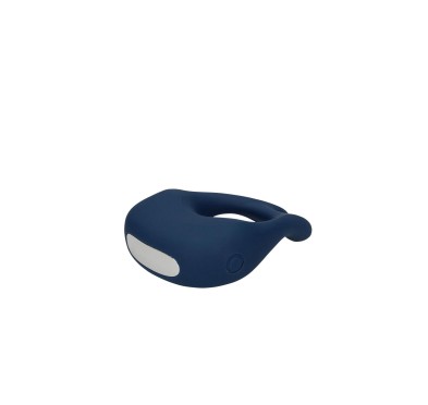 Pointed Vibrating Cock Ring - Baltic Blue