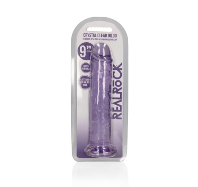 Straight Realistic Dildo with Suction Cup - 9'' / 23