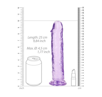 Straight Realistic Dildo with Suction Cup - 9'' / 23