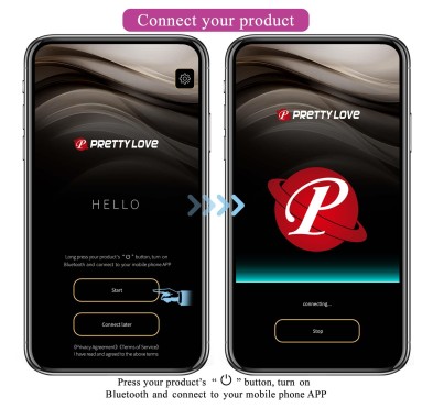 PRETTY LOVE - Catalina, 12 vibration functions Mobile APP Long-distance Control