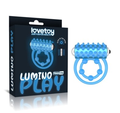 Pierścień na penisa świecący w ciemności Lumino Play Lovetoy