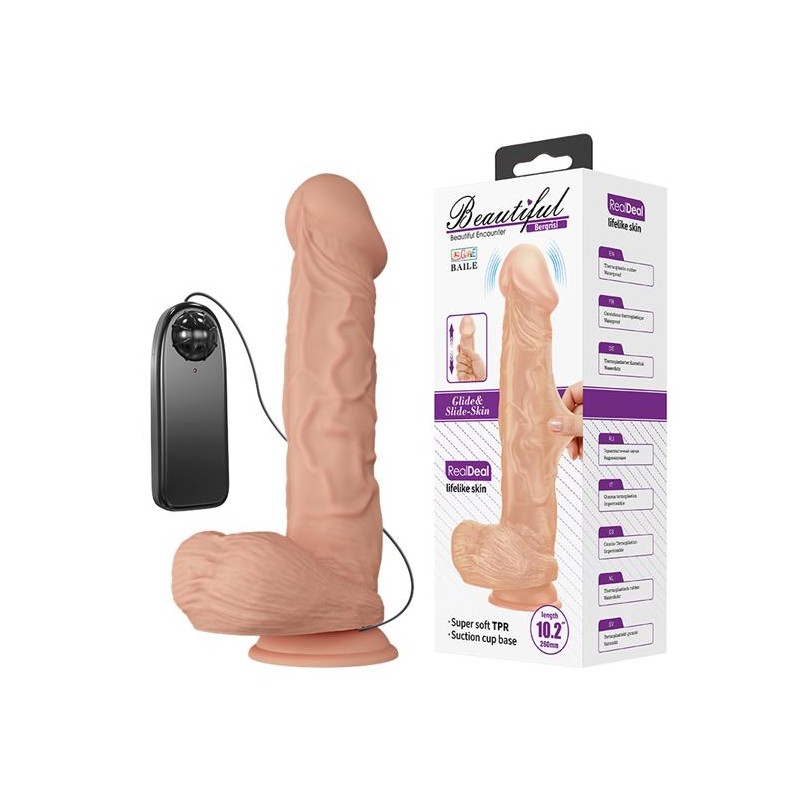 Beautiful Encounter Bergrisi Vibrator Flesh