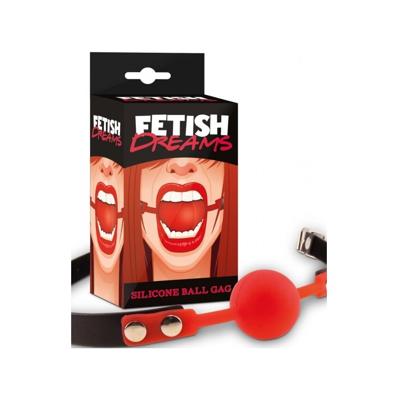 Fetish Dream knebel czerwony