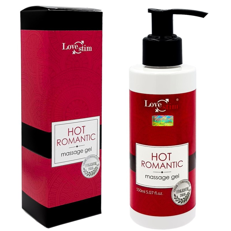 Olejek do masażu rozgrzewający Hot Romantic 150ml LoveStim