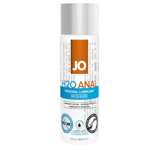 Lubrykant na bazie wody H2O Anal Cooling 60 ml System JO