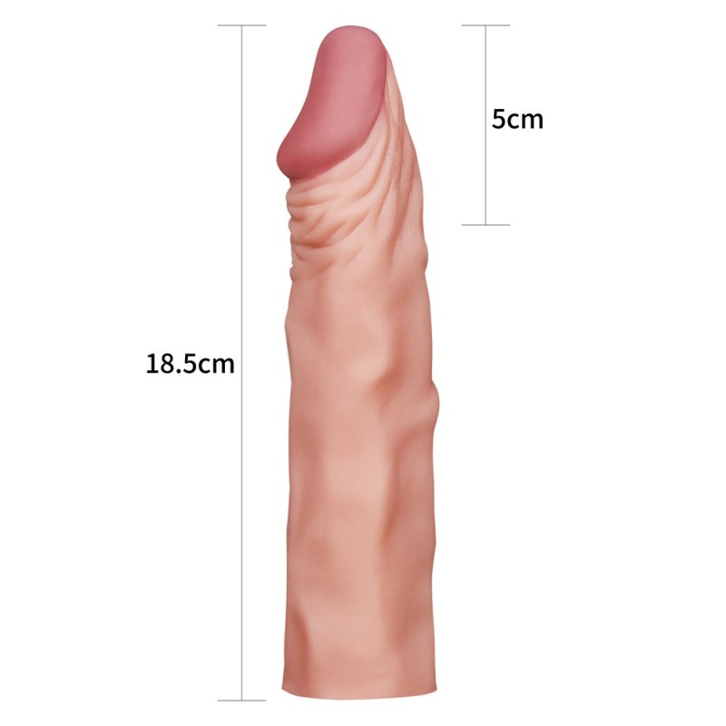 Nakładka Pleasure X-Tender + 5cm Lovetoy