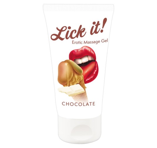 Żel do masażu Biała czekolada 50ml Lick-it