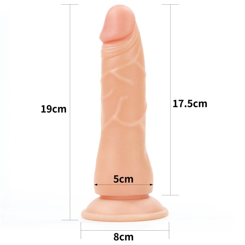 Zestaw Easy Strap-on 19 cm Lovetoy