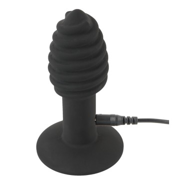 Korek analny Twist 10,7 cm Black Velvets