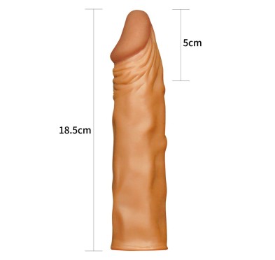 Nakładka Pleasure X-Tender + 5cm Lovetoy