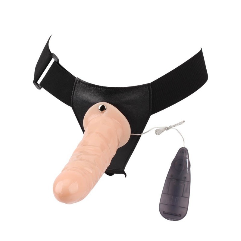 Strap-on z wibracjami 19cm Chisa