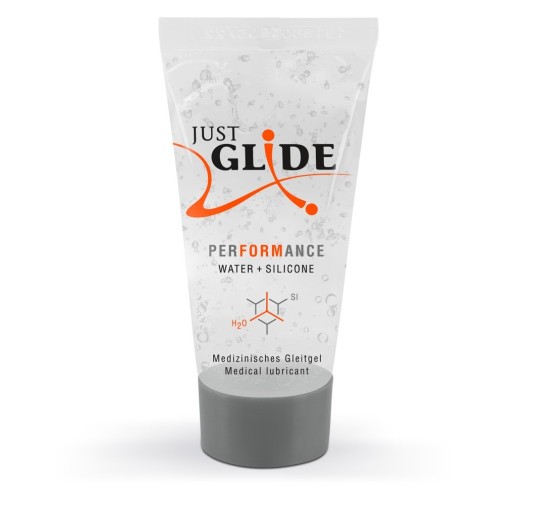 Lubrykant na bazie wody z silikonem Performance 20ml Just Glide