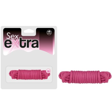 Lina do krępowania Sex Extra Love 3m burgundowa