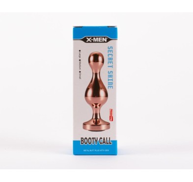 Korek analny Secret Shine Booty Call 10cm X-MEN