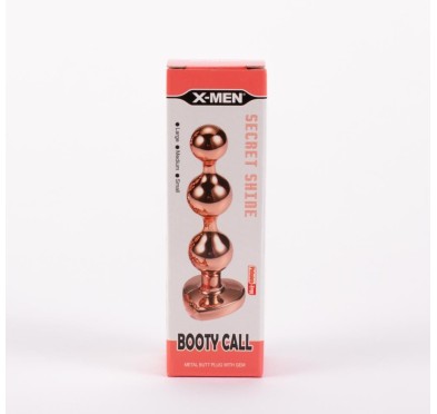 Korek analny Secret Shine Booty Call 10cm X-MEN