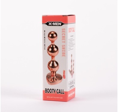 Korek analny Secret Shine Booty Call 10cm X-MEN