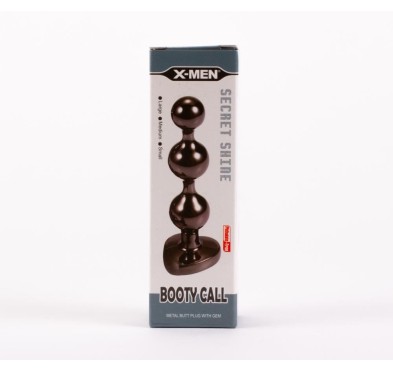 Korek analny Secret Shine Booty Call 12cm X-MEN