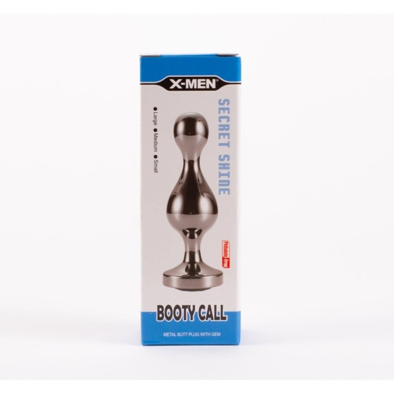 Korek analny Secret Shine Booty Call 13cm X-MEN