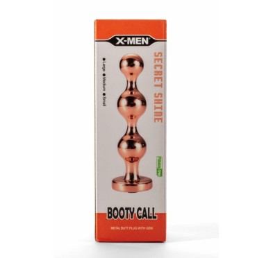 Korek analny Secret Shine Booty Call 13,5 cm X-MEN