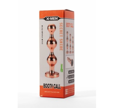 Korek analny Secret Shine Booty Call 13,5 cm X-MEN