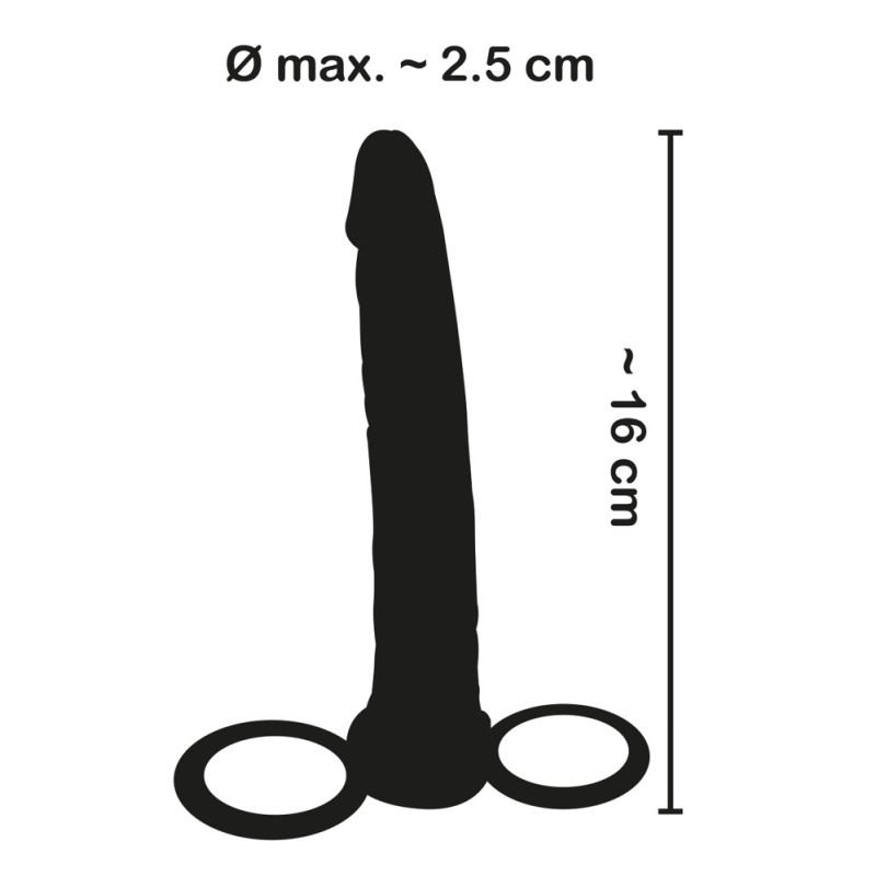 Dildo analne z pierścieniem Anal Special 16 cm