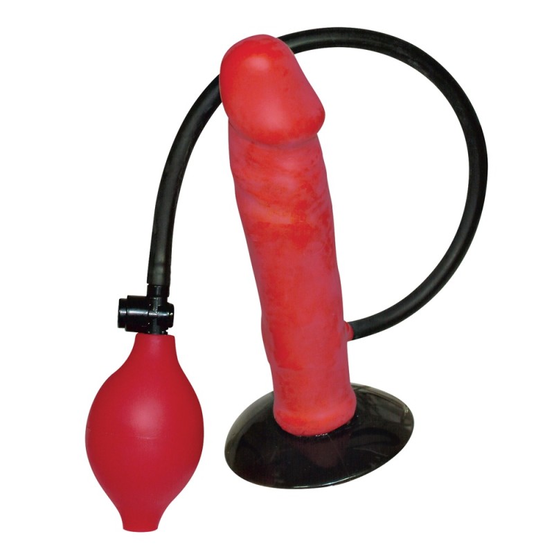 Pompowane dildo - Red Balloon