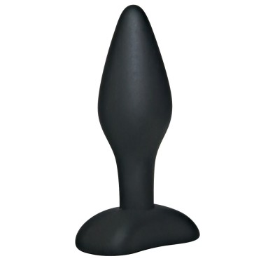 Korek analny silikonowy 9 cm Black Velvets