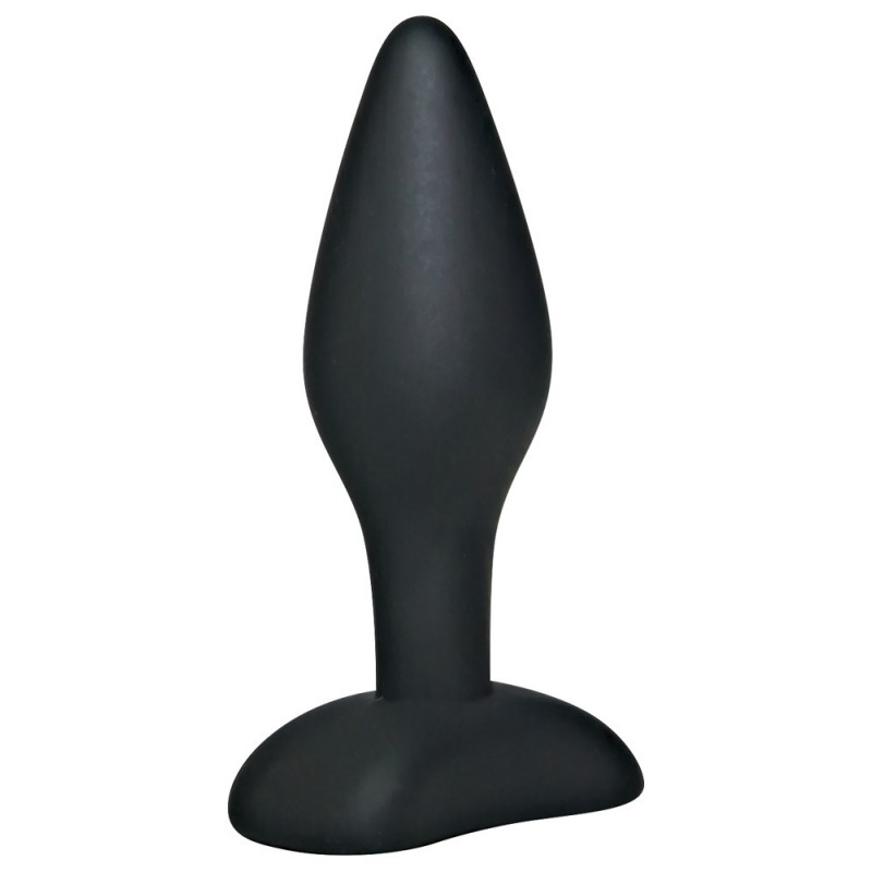 Korek analny silikonowy 9 cm Black Velvets