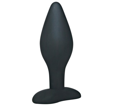 Korek analny siikonowy 12 cm Black Velvets