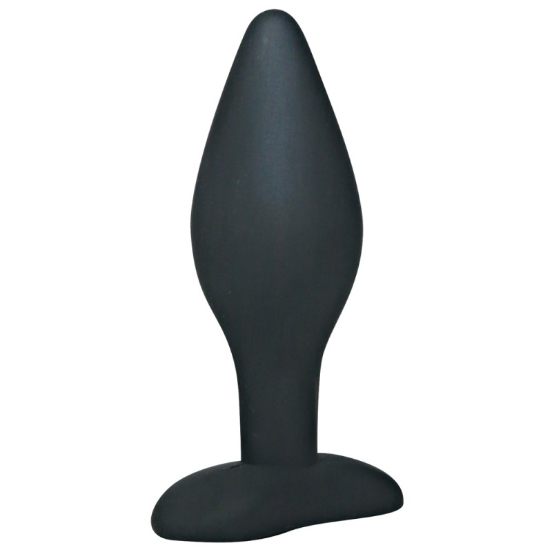 Korek analny siikonowy 12 cm Black Velvets