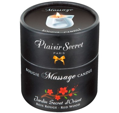 Świeca do masażu Sekwoja 80 ml Plaisir Secret