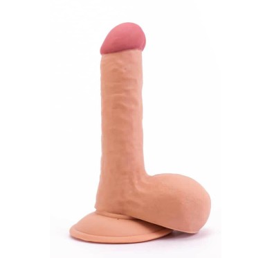 Dildo cyberskóra z przyssawką The Ultra Soft Dude 19,5 cm Lovetoy