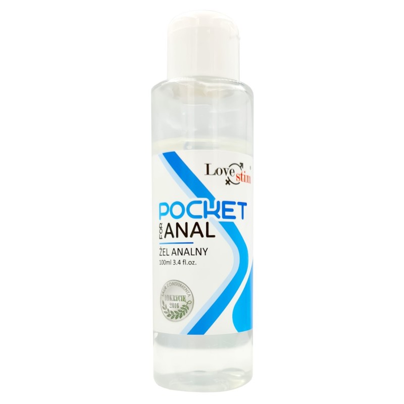 Lubrykant analny Pocket for anal 100ml LoveStim