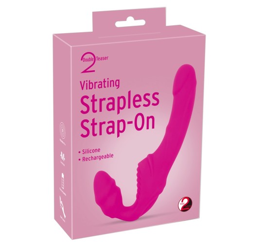 Strapless Strap-on z wibracjami