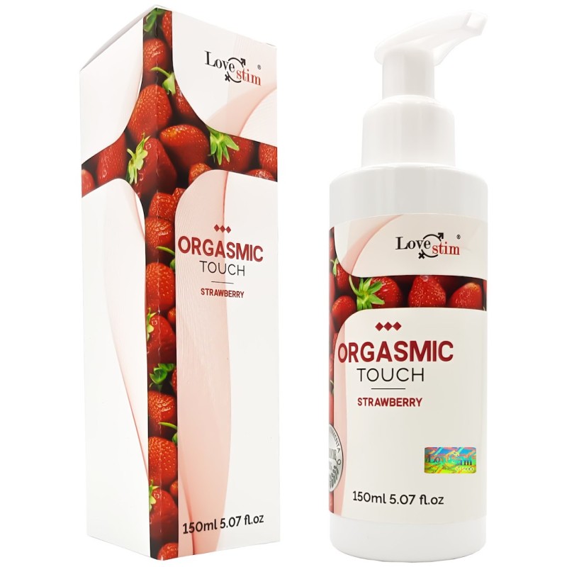 Olejek do masażu Orgasmic Touch Truskawka 150ml LoveStim