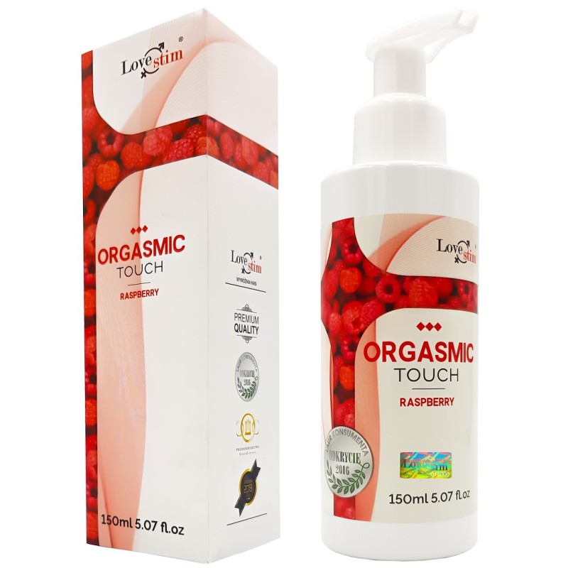 Olejek do masażu Orgasmic Touch Malina 150ml LoveStim