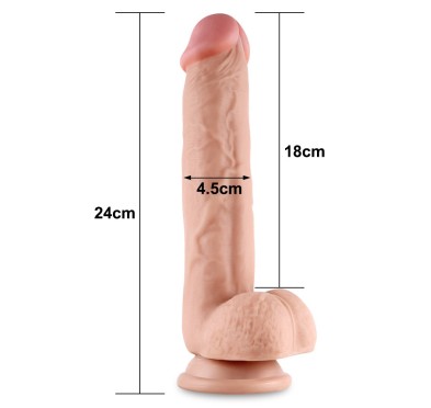 Dildo z przyssawką 24 cm Lovetoy