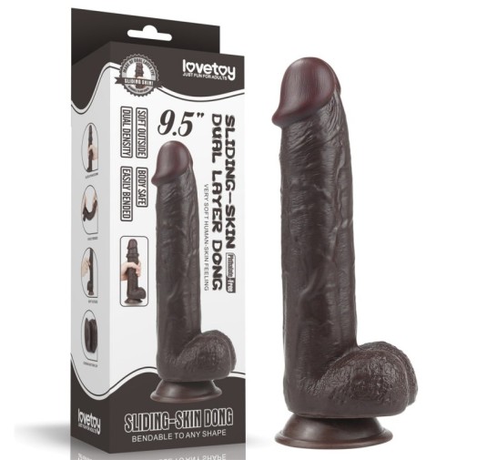 Dildo z przyssawką 24 cm Lovetoy