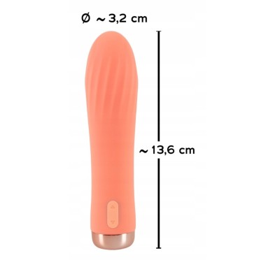 Mini wibrator Peachy 13,6cm