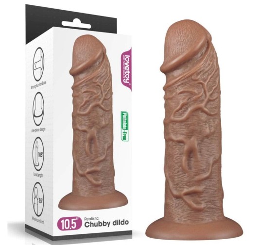 Dildo Chubby z przyssawką 24,5cm Lovetoy