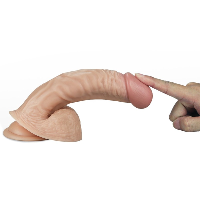 Dildo z przyssawką Real Extreme 22cm Lovetoy