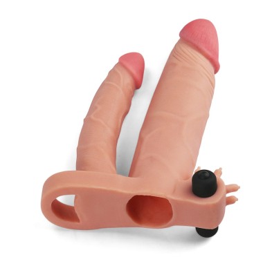 Nakładka Pleasure X-Tender Double +2,5cm Lovetoy