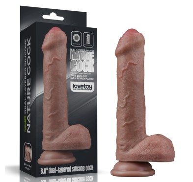 Dildo Dual Layered 20,5cm Lovetoy